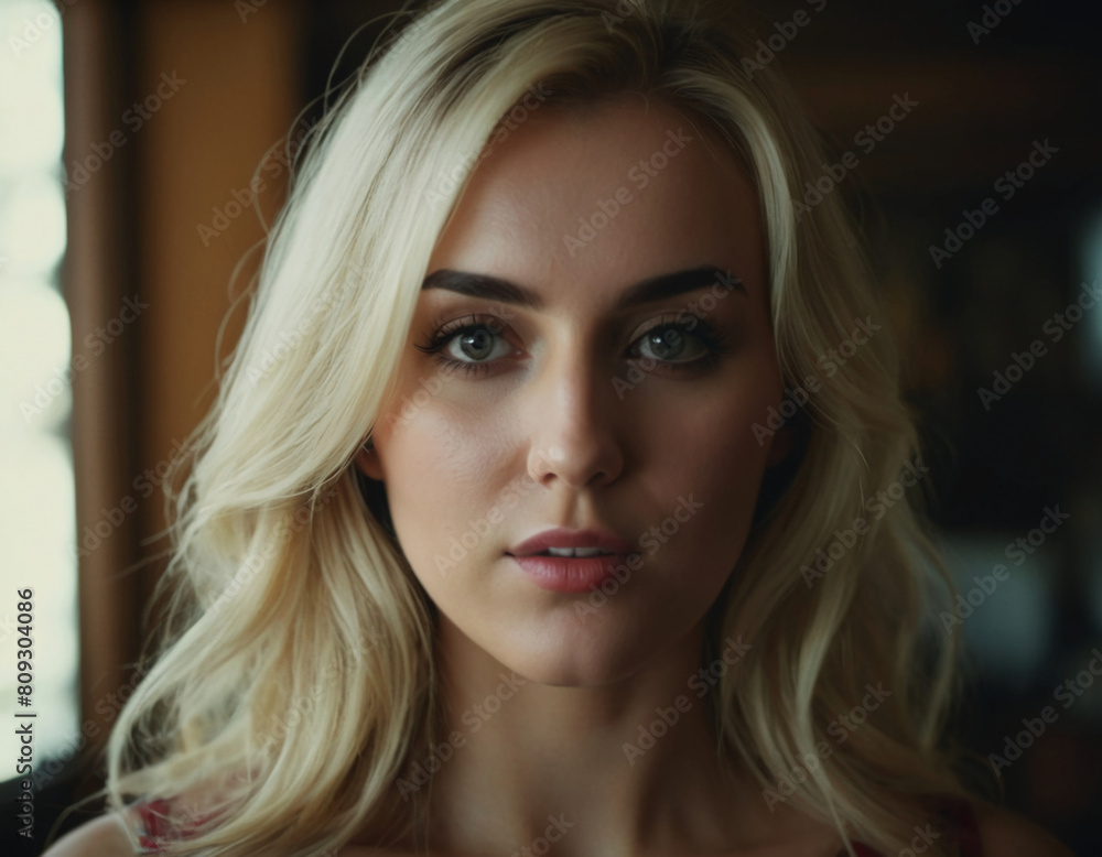 portrait of a beautiful blonde woman portrait of a beautiful blonde woman