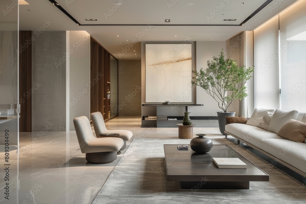 Effortless Luxury: Minimalist Interior Design with Neutral Tones
