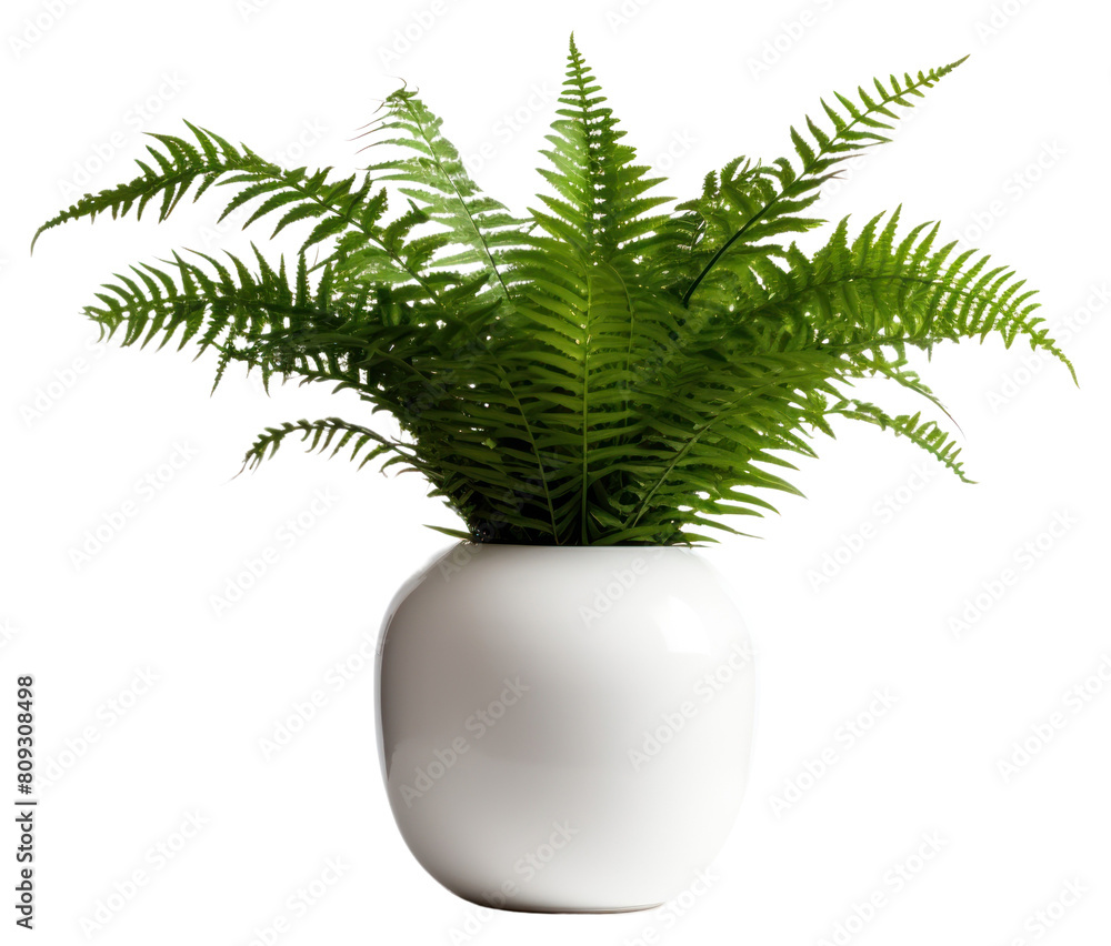 PNG Boston fern plant houseplant vase PNG Boston fern plant houseplant vase