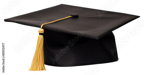 PNG  Graduation cap white background intelligence achievement