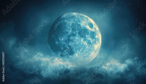 Generate a photo of the moon