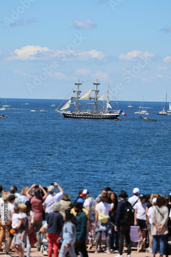 Belem à Marseille parade jeux olympiques