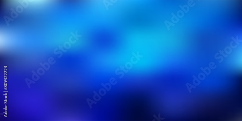 Dark blue, yellow vector abstract blur template.