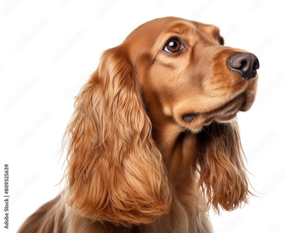 PNG Spaniel dog animal mammal. AI generated Image by rawpixel.