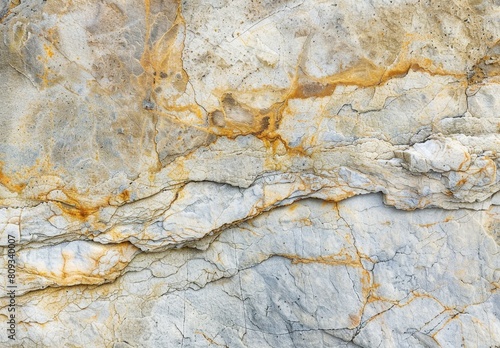 High-resolution image of a marble rock surface, showcasing intricate natural patterns and a mix of grey and golden hues ideal for backgrounds or texture overlays in design projects