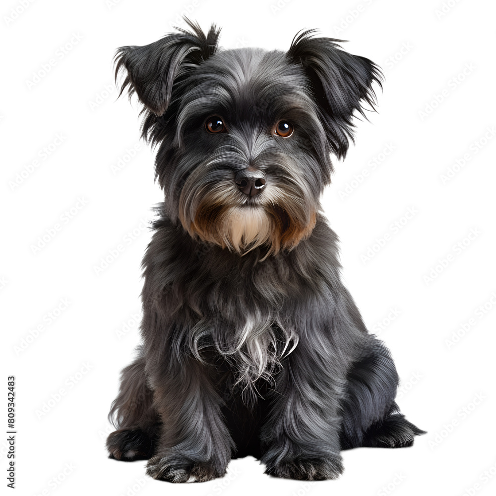 Sitting dog isolated on transparent background, png Sitting dog isolated on transparent background, png