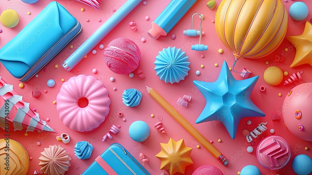 Cute background for a back to school theme. Cute background for a back to school theme.