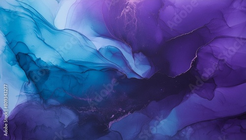gorgeous blue and purple abstract background art paint pattern ink texture watercolor abstract design luxury wallpaper modern paper ink painting water flow