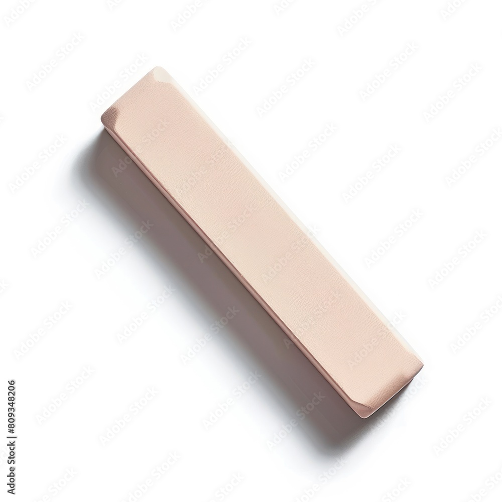 Minimalist eraser icon in vector format against a white background Minimalist eraser icon in vector format against a white background