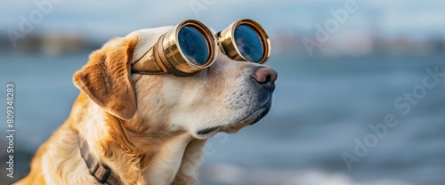 Organizing A Beach-Themed Scavenger Hunt For Dogs, Searching For Specific Items Or Landmarks Along The Shore, Summer Background