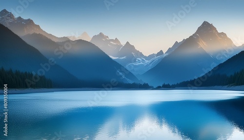 lake blue abstract background wallpapers banner hd design © Mac