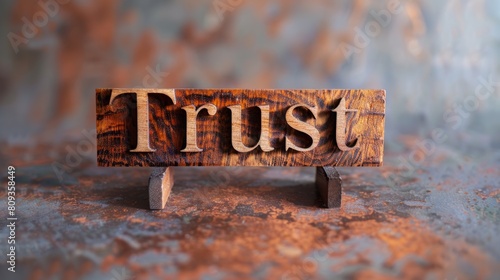 Wooden Rosewood Trust concept art poster.