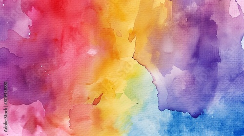 Bright watercolor stains background