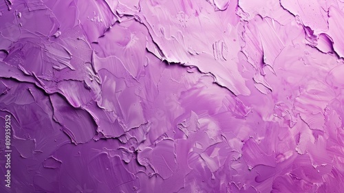 Close-up of textured purple surface with uneven, glossy streaks and ridges photo