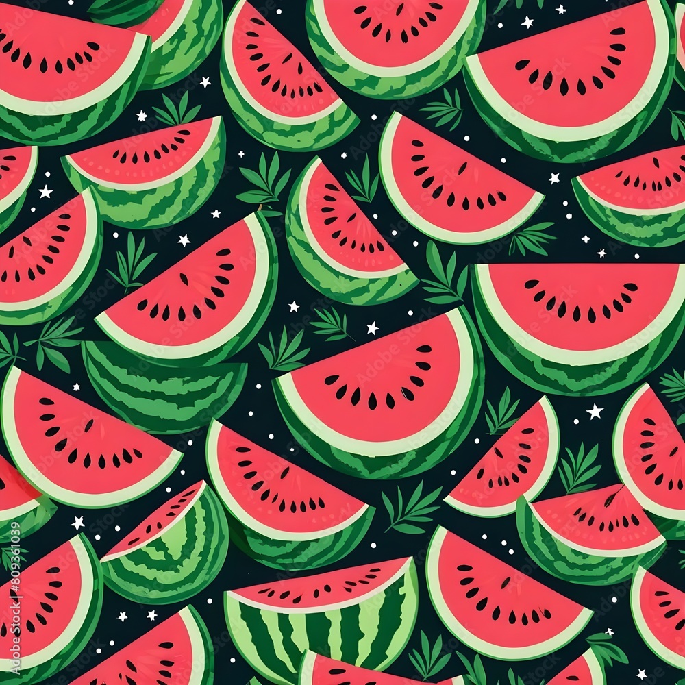 watermelon pattern watermelon pattern