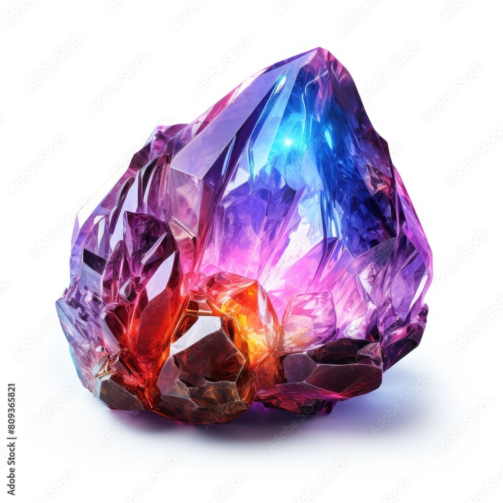 A shiny plasma nugget with a smooth, glossy surface and a deep green hue, isolated on a white background, Ai Generated A shiny plasma nugget with a smooth, glossy surface and a deep green hue, isolated on a white background, Ai Generated