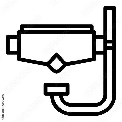 diving googles icon 