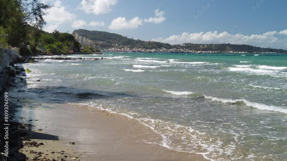 view of the shore in Argassi resort view of the shore in Argassi resort