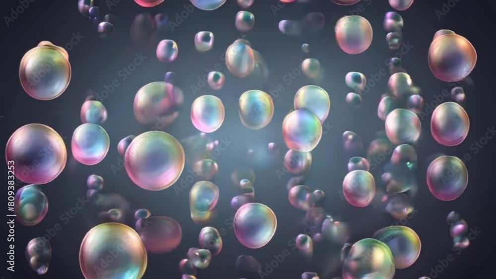 abstract flying soap bubbles, motion abstract flying soap bubbles, motion
