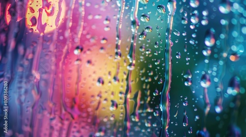 Multicolored Rain photo