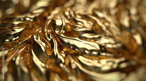 premium and shiny golden texture wallpaper design