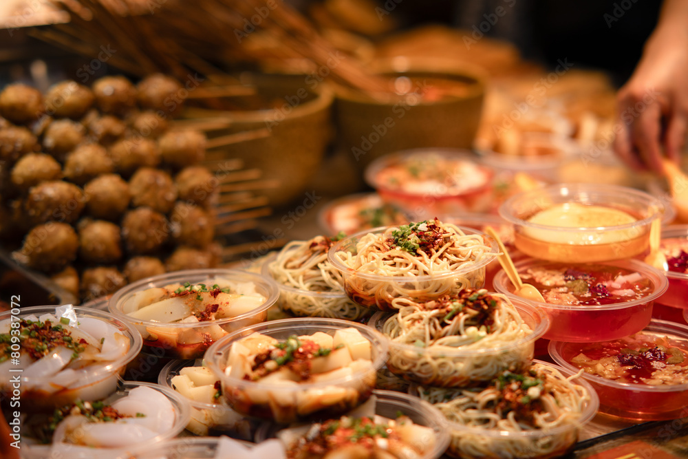 A wide selection of Sichuan food A wide selection of Sichuan food