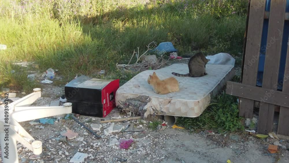 pollution and trash on the shore in Zakynthos pollution and trash on the shore in Zakynthos