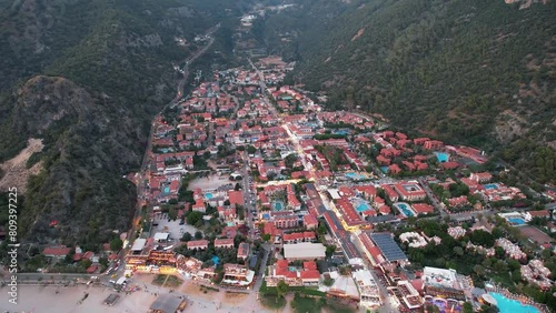 view of the ölüdeniz, fethiye