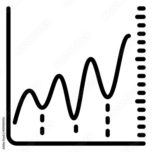 River icon, line icon style