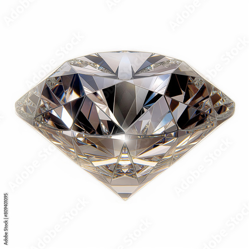 there is a diamond that is sitting on a table