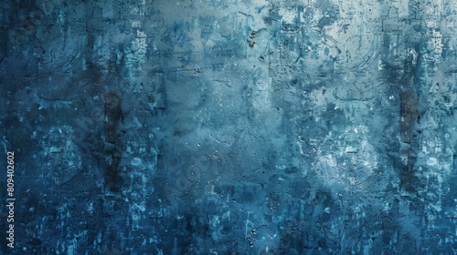 Panted blue concrete abstract vintage material wallpaper background