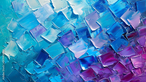 abstract blue square background