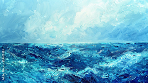 blue water background