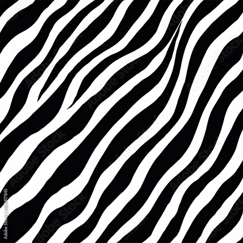 Realistic zebra print pattern background. Zebra skin texture photo