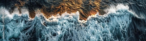 Liquid Landscapes Drone photography or digital art showcasing breathtaking landscapes shaped by water, such as waterfalls, rivers, and coastlines These images can serve as a reminder of the beauty and photo
