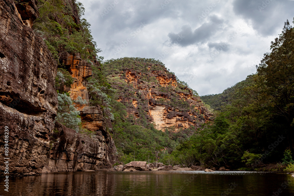 Wollangambe River/Canyon Area, Blue Mountains National Park, New South Wales, Australia Wollangambe River/Canyon Area, Blue Mountains National Park, New South Wales, Australia