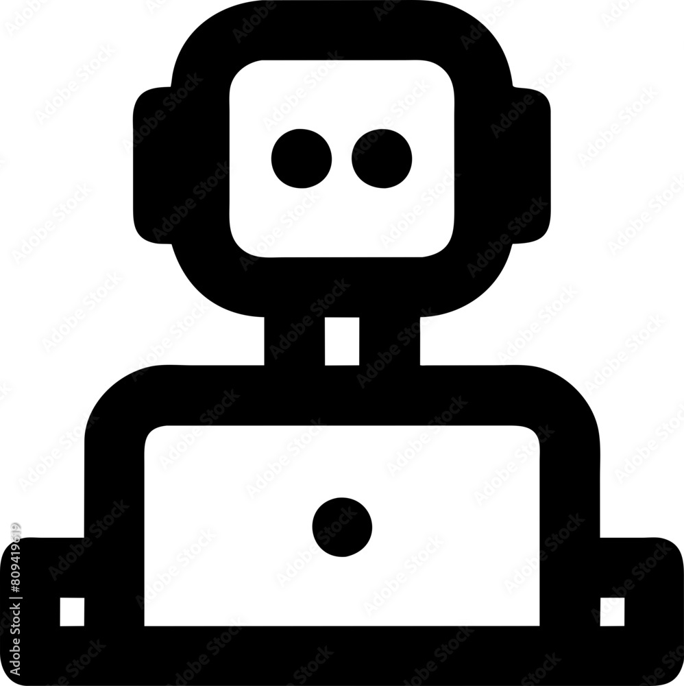 Fototapeta premium robot ai