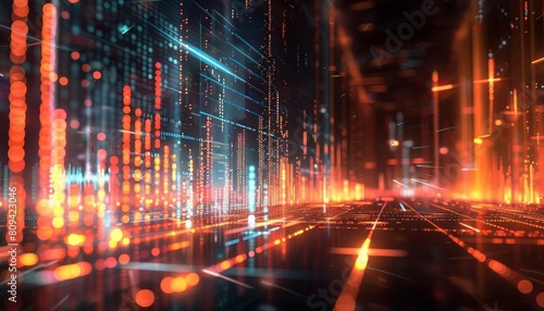 3D projection of stock market cycles, perfect for economic cycle analysis or market timing strategies