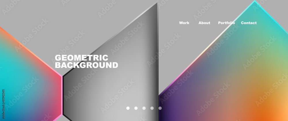 Gradient triangle geometric minimal wallpaper Gradient triangle geometric minimal wallpaper