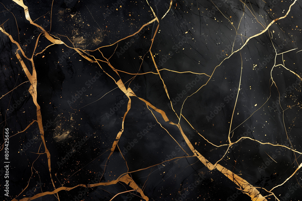 black marble with golden lines background black marble with golden lines background