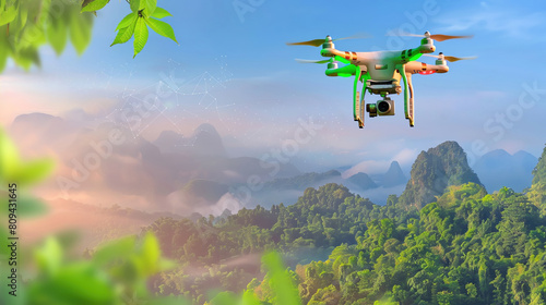 The use of drones in environmental research and conservation photo