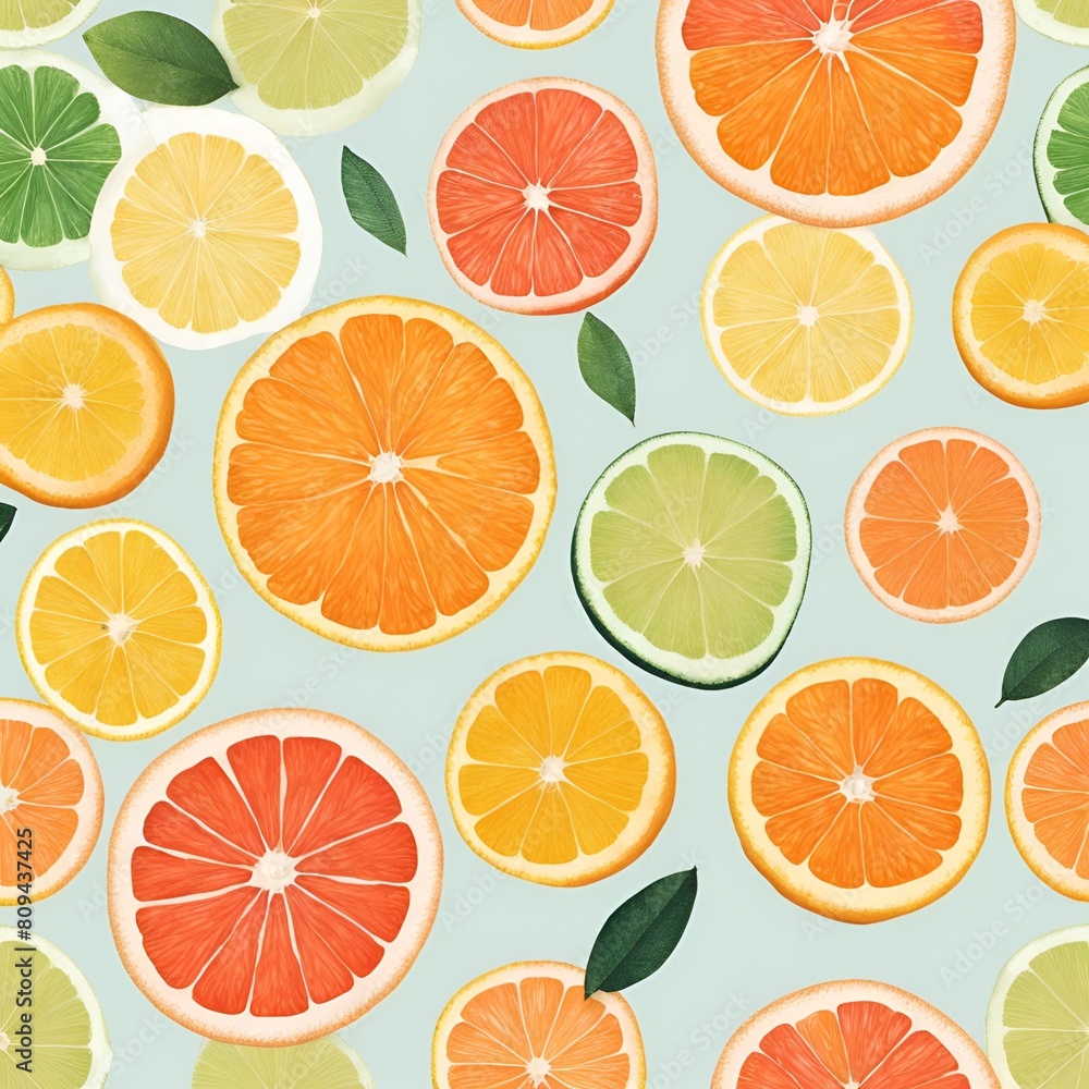 delicate minimalistic citrus slices and parts - 1 delicate minimalistic citrus slices and parts - 1