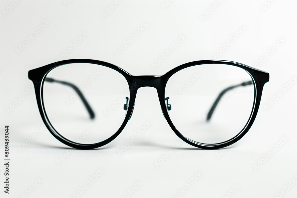 a pair of glasses sitting on a white surface a pair of glasses sitting on a white surface