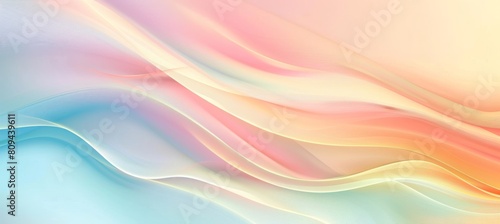 abstract pastel colorful background with waves