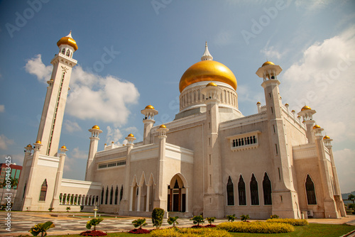 Omar Ali Saifuddien Mosque, a mosque in Bandar Seri Begawan, the capital of Brunei
