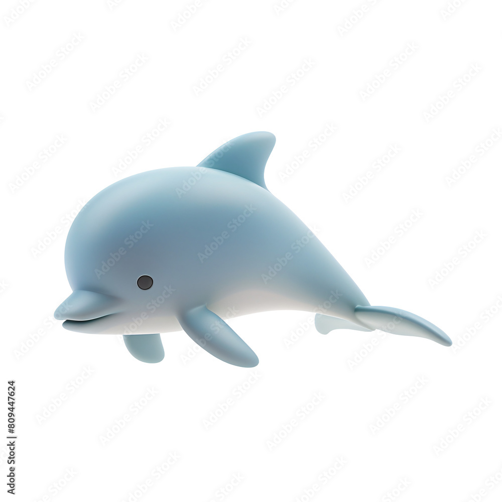 cute dolphin adorable marine mammal animal with fin and tail 3d icon realistic vector illustration. Cute aquatic wild character playful ocean underwater habitat jumping diving isolated on white cute dolphin adorable marine mammal animal with fin and tail 3d icon realistic vector illustration. Cute aquatic wild character playful ocean underwater habitat jumping diving isolated on white
