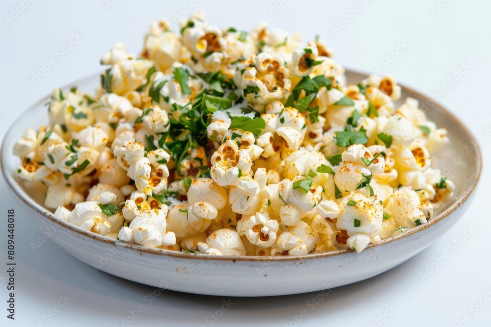 Flaky Sea Salt and Fresh Herbs: Exquisite Aleppo Popcorn Flaky Sea Salt and Fresh Herbs: Exquisite Aleppo Popcorn