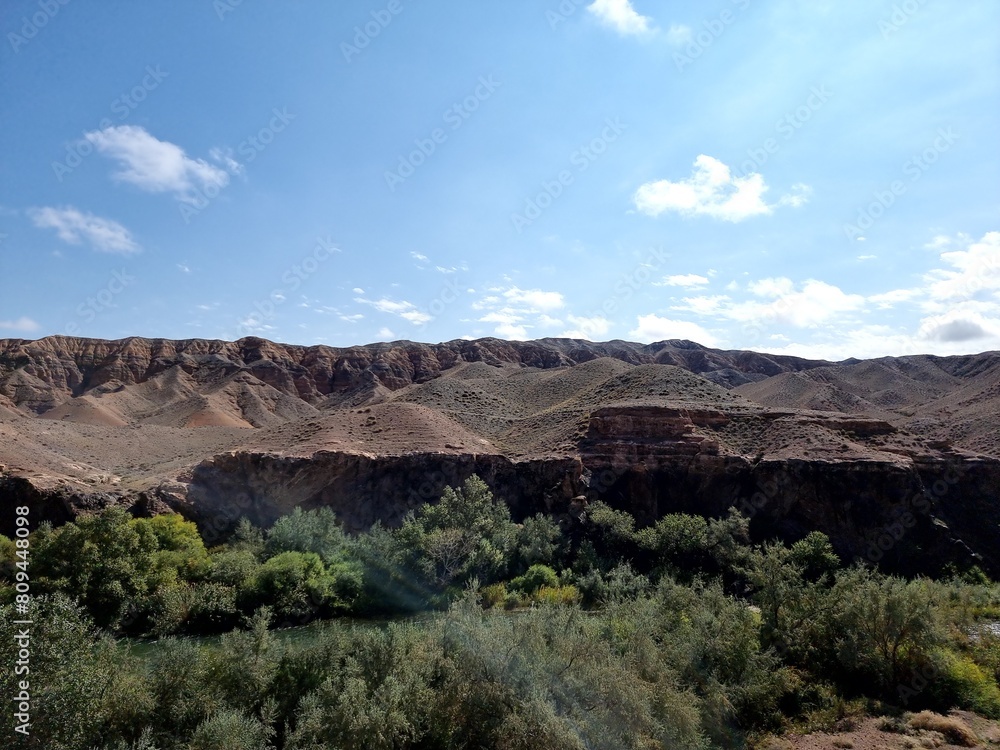 beautiful landscape in the mountains
