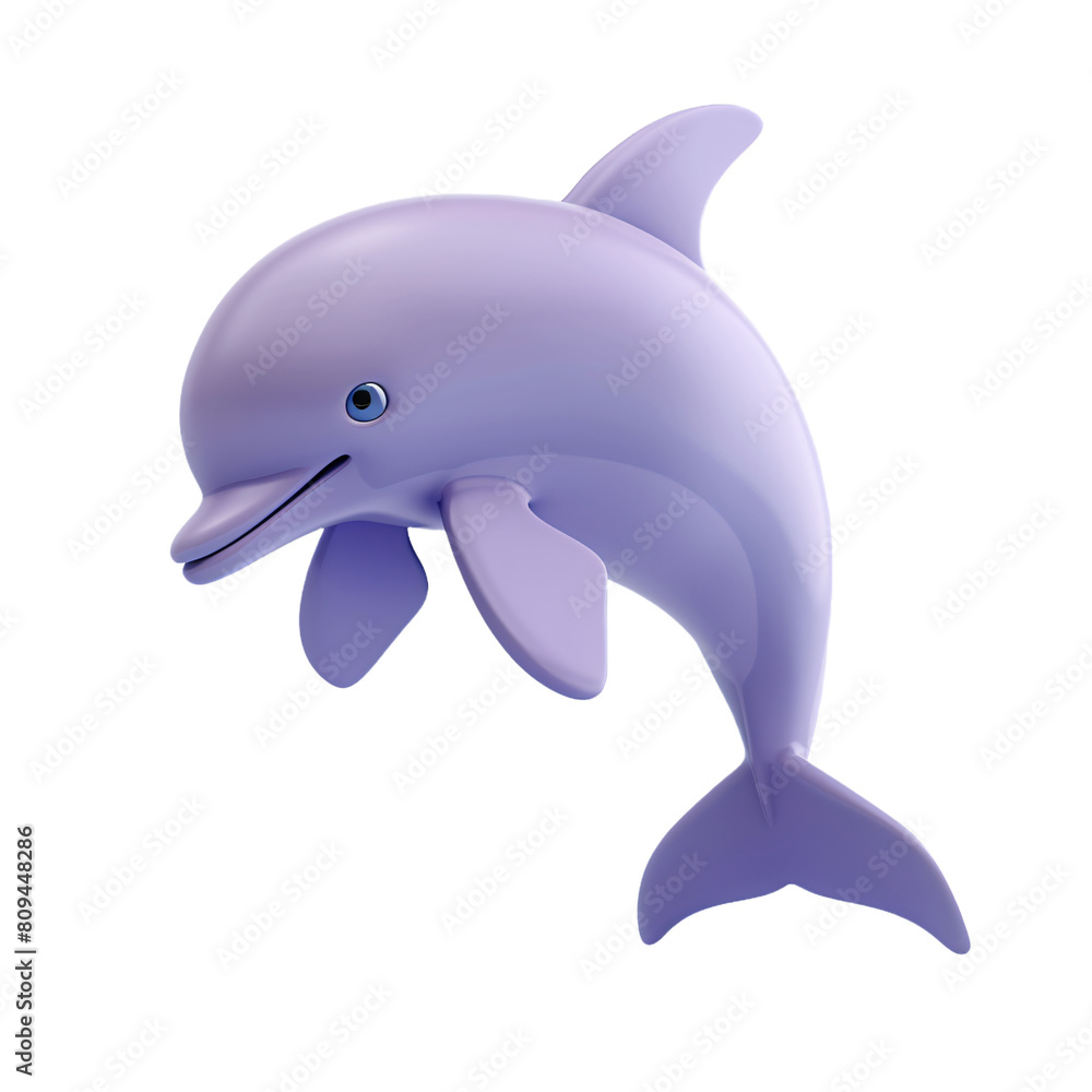 cute dolphin adorable marine mammal animal with fin and tail 3d icon realistic vector illustration. Cute aquatic wild character playful ocean underwater habitat jumping diving isolated on white cute dolphin adorable marine mammal animal with fin and tail 3d icon realistic vector illustration. Cute aquatic wild character playful ocean underwater habitat jumping diving isolated on white
