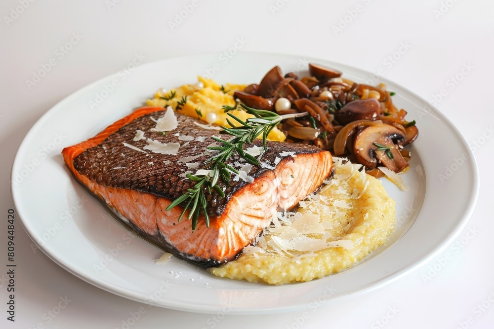 Elegant and Stunning Alder Roasted Salmon Dish